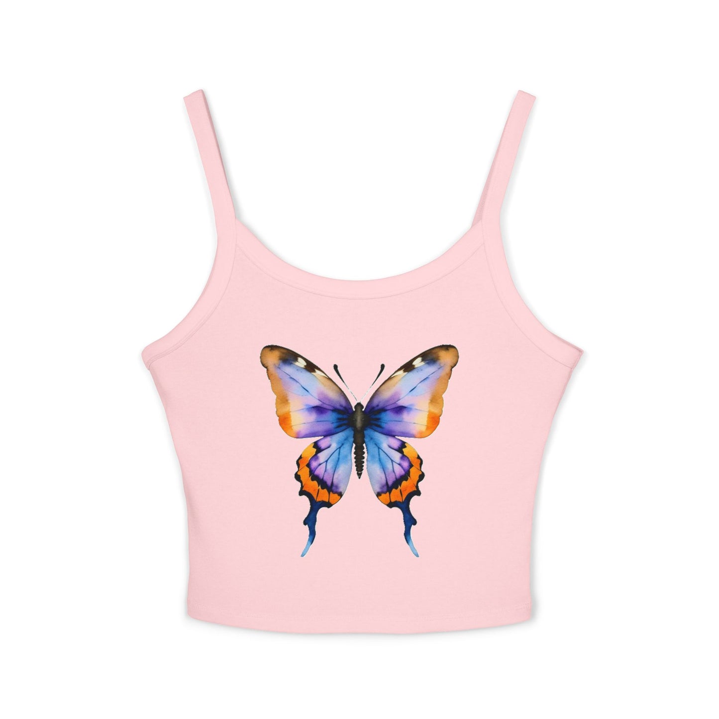 Butterfly - Women's Spaghetti Strap Tank Top