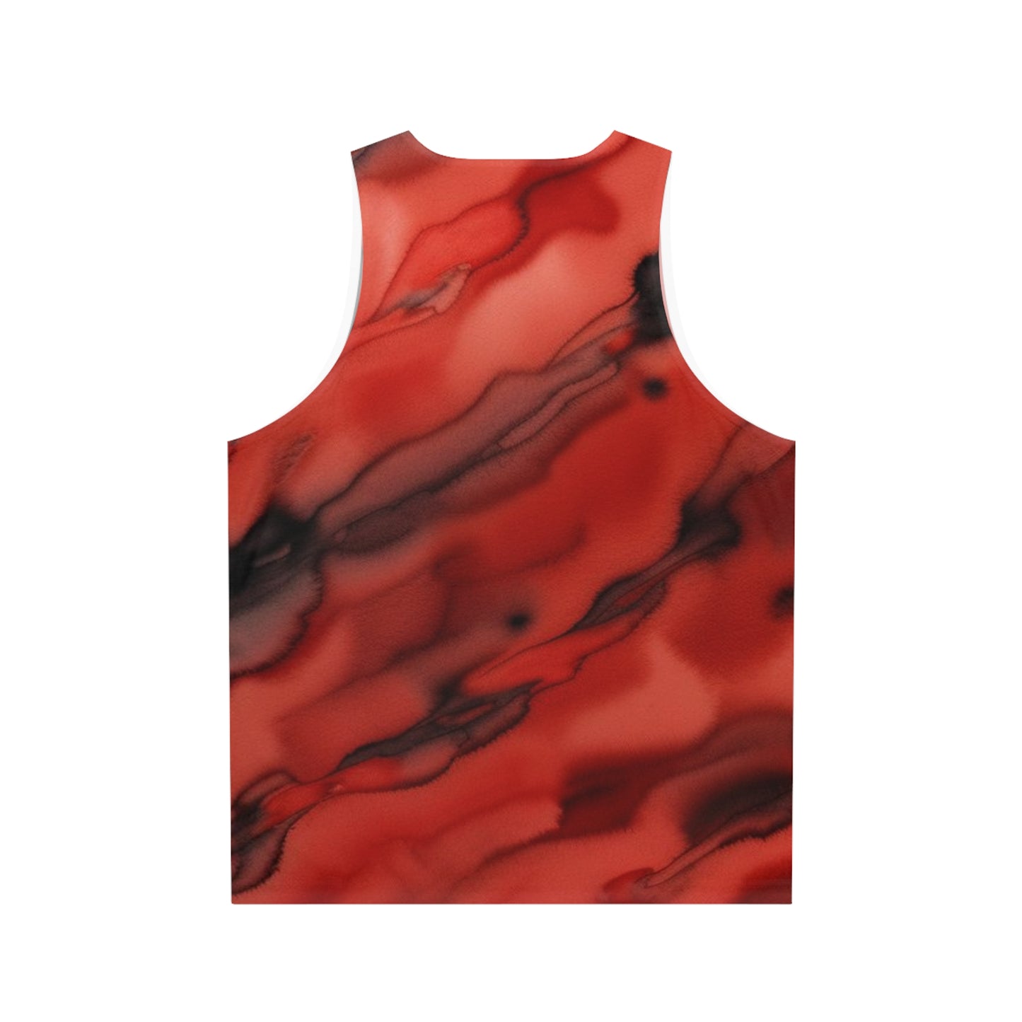 Red Marble Tank Top