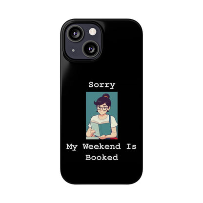 Booked 2 (Black) - Slim Phone Cases - Better Mode