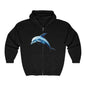 Dolphin 1 - Full Zip Hooded Sweatshirt