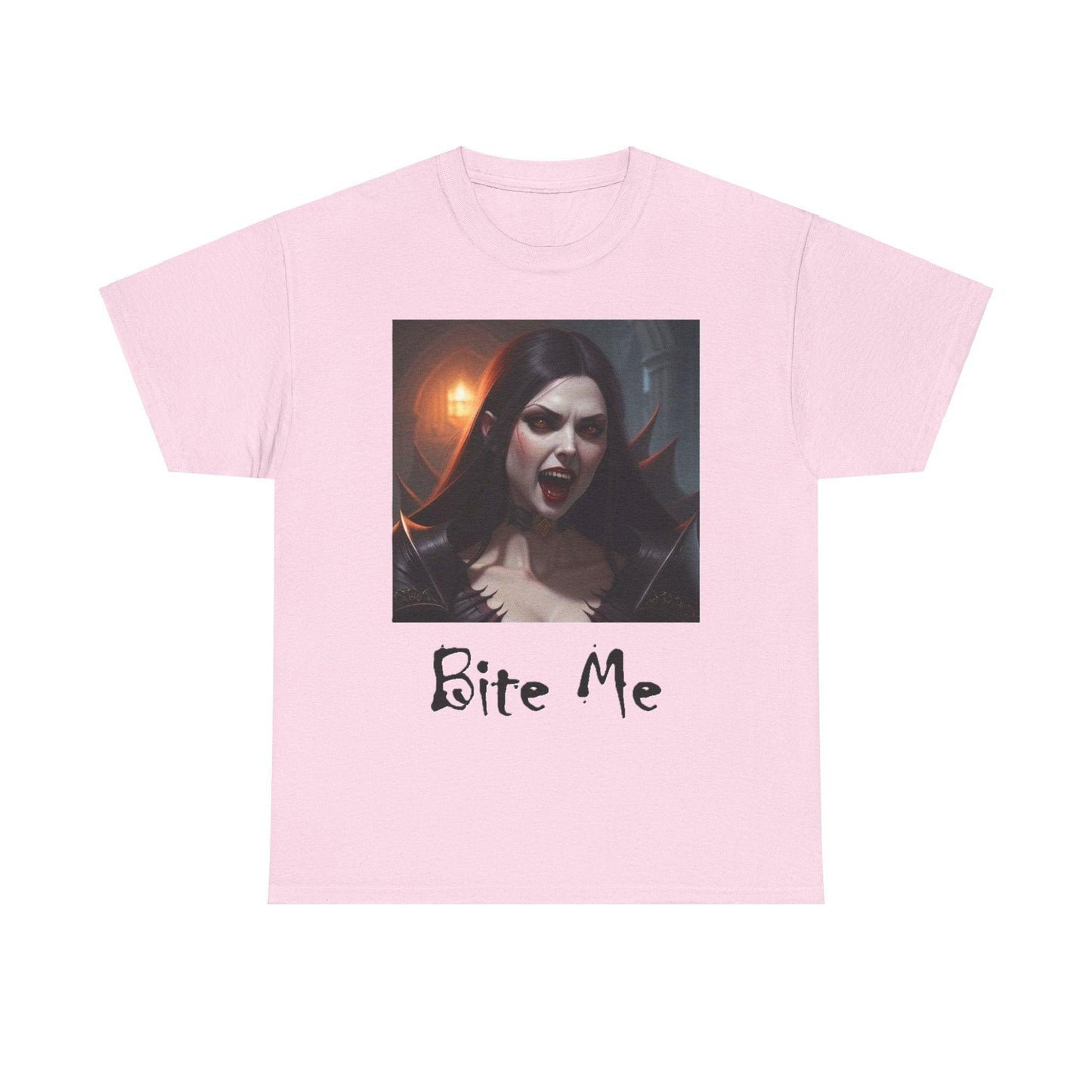 Halloween - Bite Me - Unisex Heavy Cotton T-Shirt