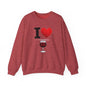 I Heart Wine - Crewneck Sweatshirt