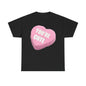 Candy Heart - "You're Cute" - Unisex Heavy Cotton T-Shirt - Better Mode