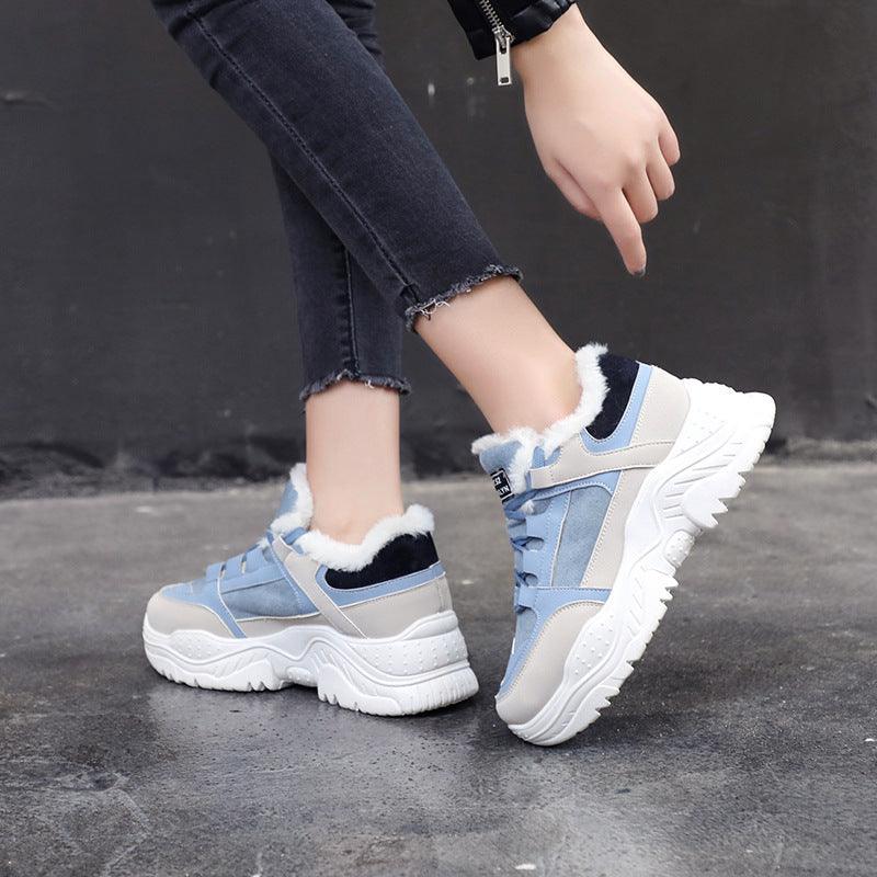 Women's Sneakers - Thick Soles