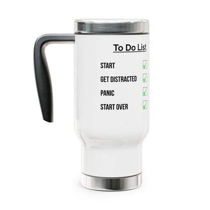 To Do List Stainless Steel Travel Mug