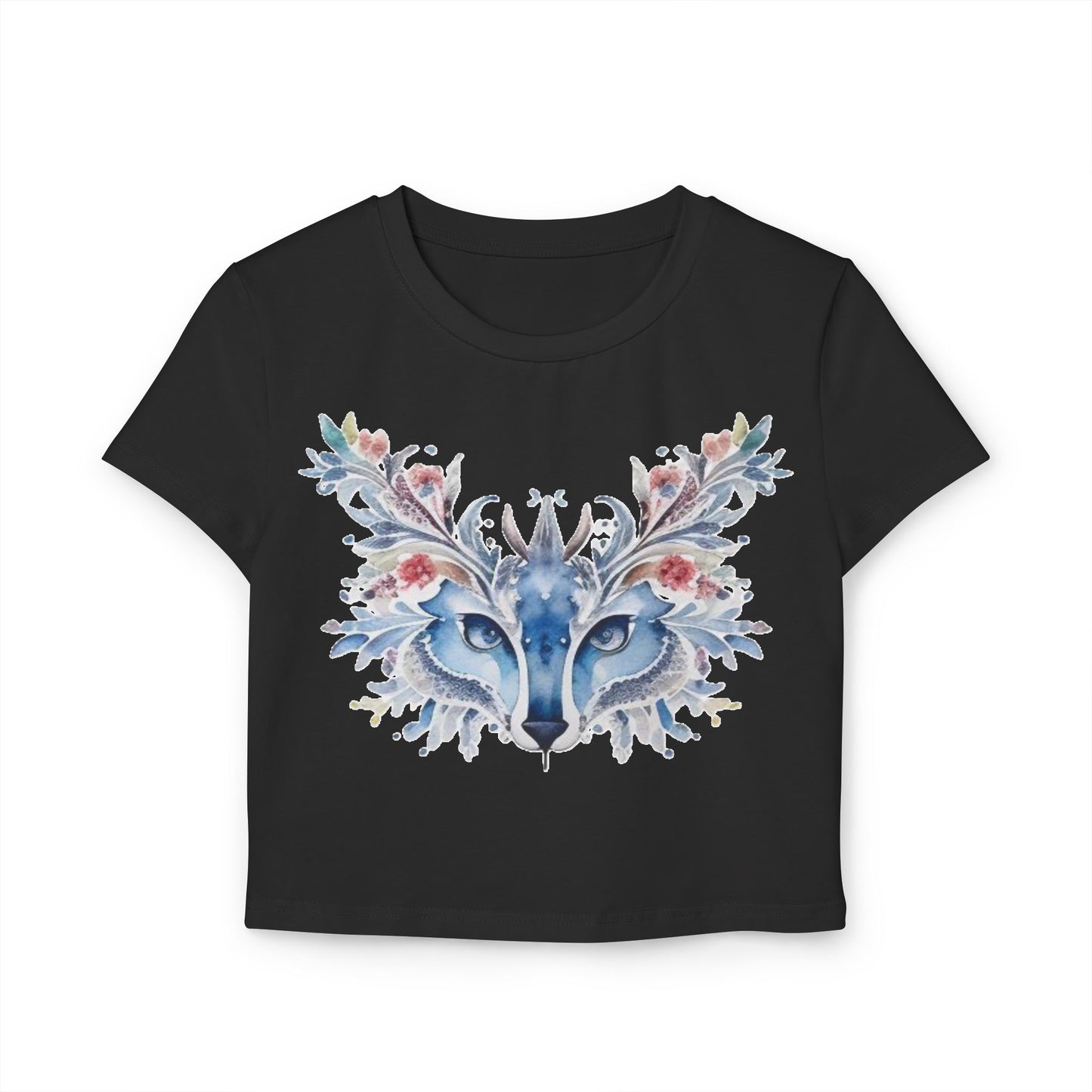 Floral Fox Baby T-Shirt - Better Mode 