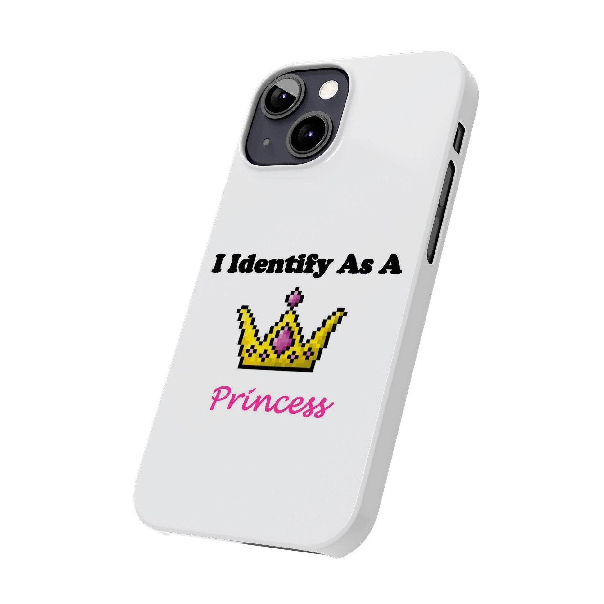 ID Princess (White) - Slim Phone Cases - Better Mode