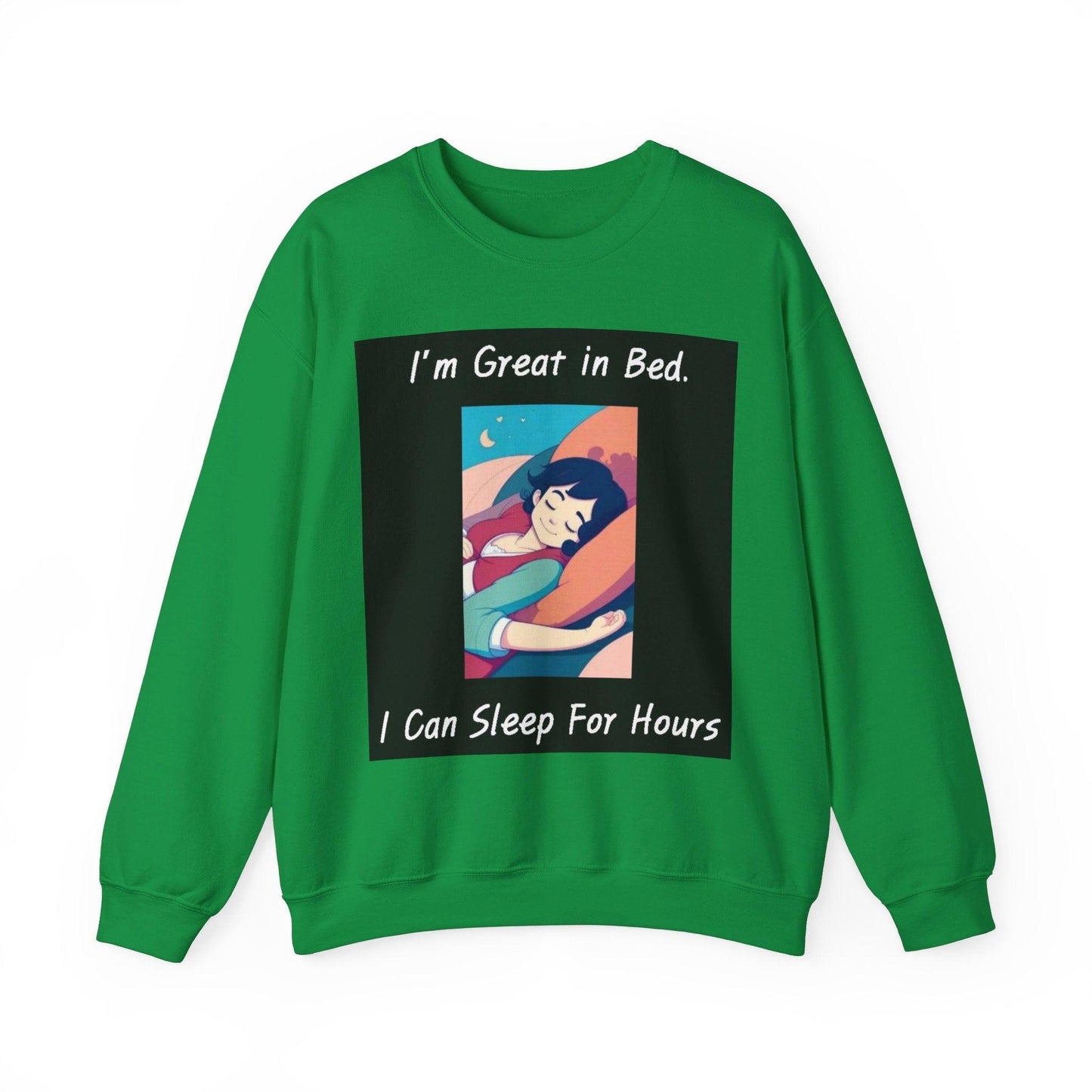 Great In Bed - Unisex Heavy Blend™ Crewneck Sweatshirt