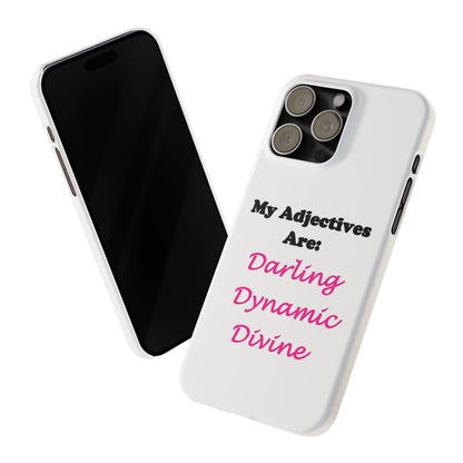 Darling (White) - Slim Phone Cases - Better Mode