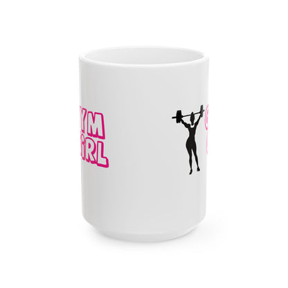 Gym Girl Ceramic Mug