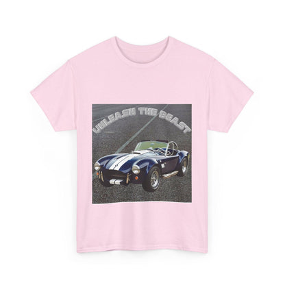 Unleash The Beast Classic Cars 4 - Unisex Heavy Cotton T-Shirt