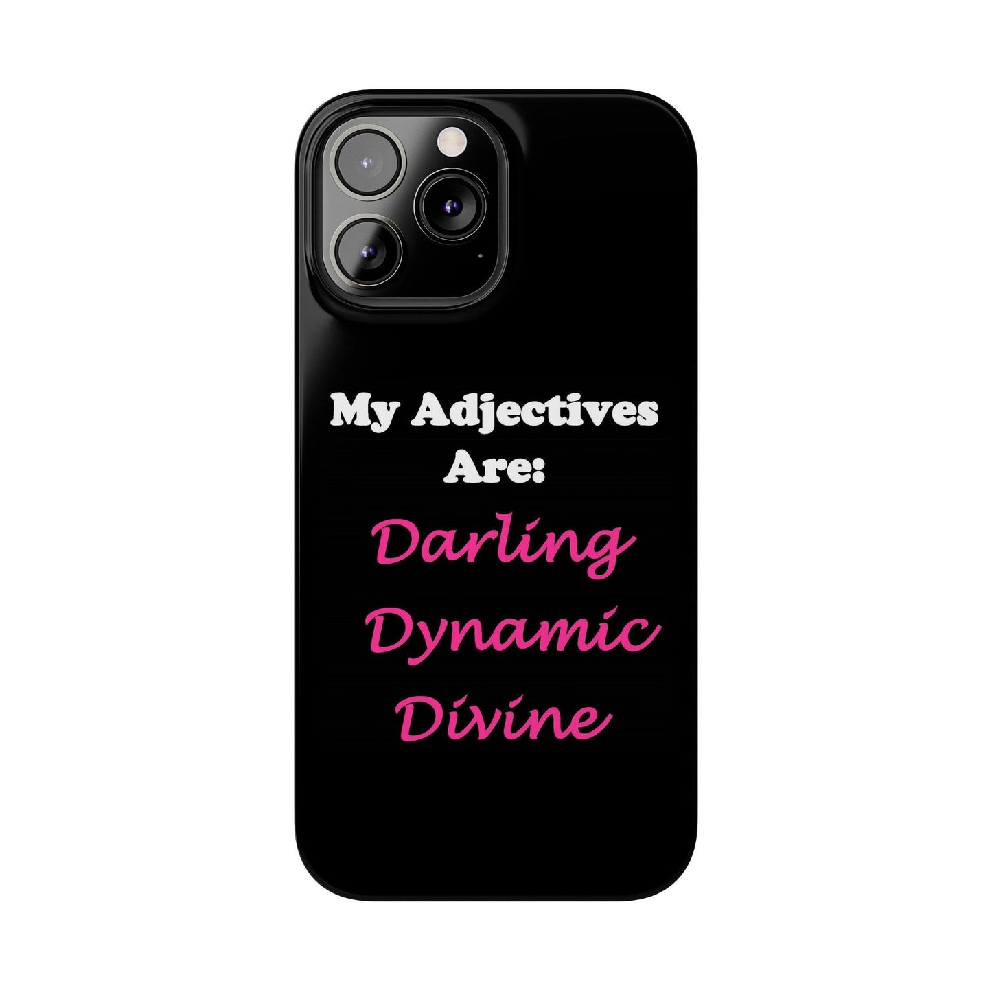 Darling (Black) - Slim Phone Cases - Better Mode