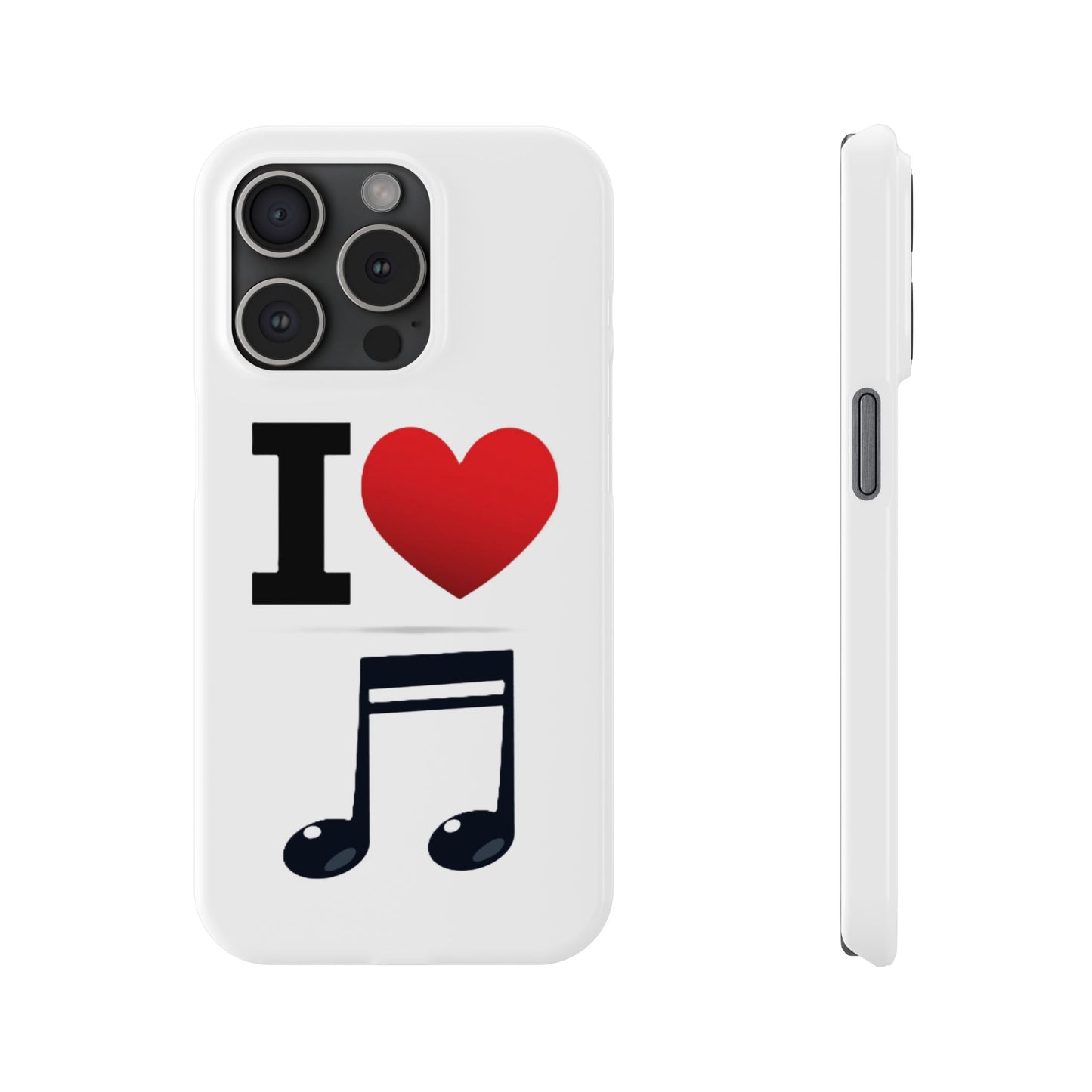 I Heart Music - Slim Phone Cases