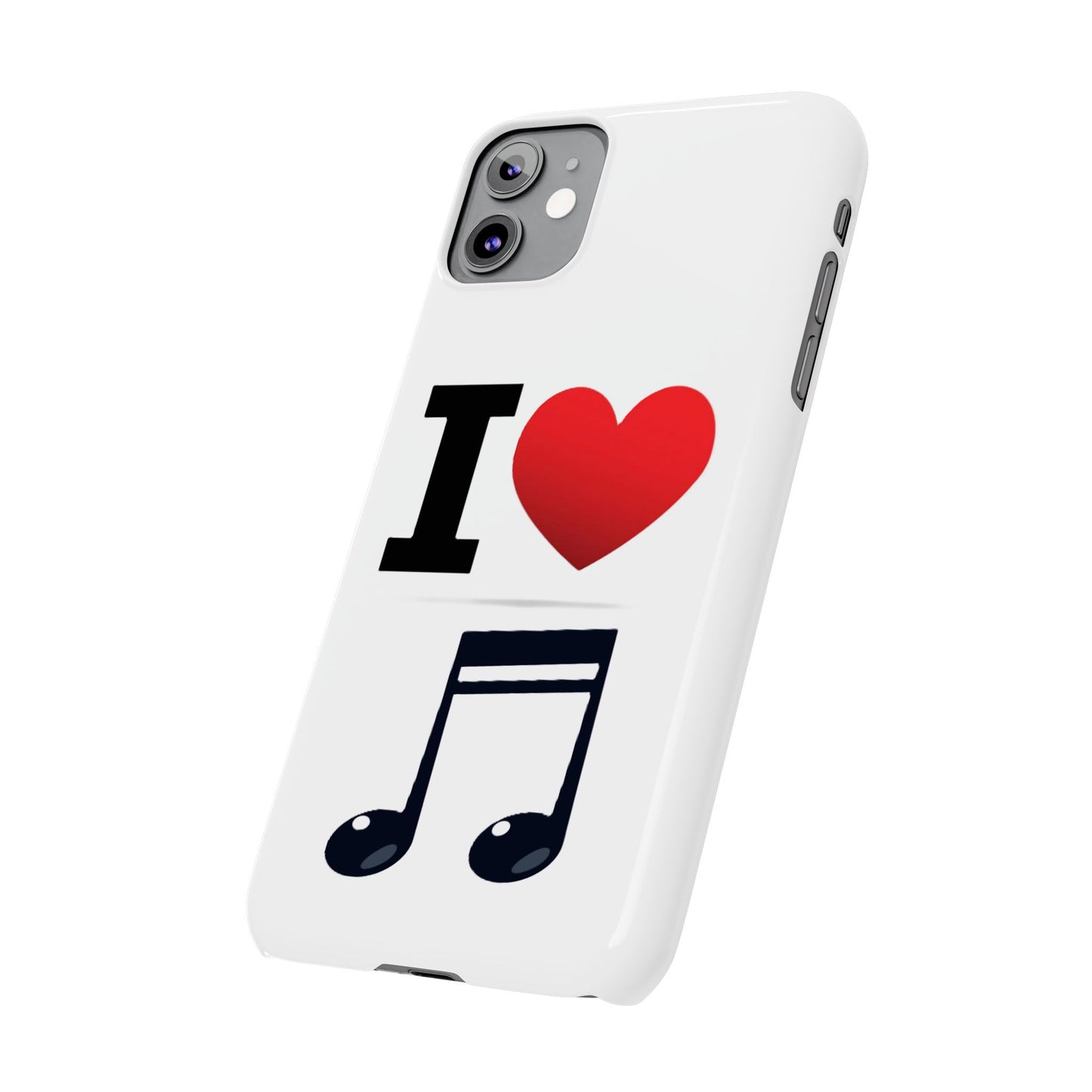 I Heart Music - Slim Phone Cases