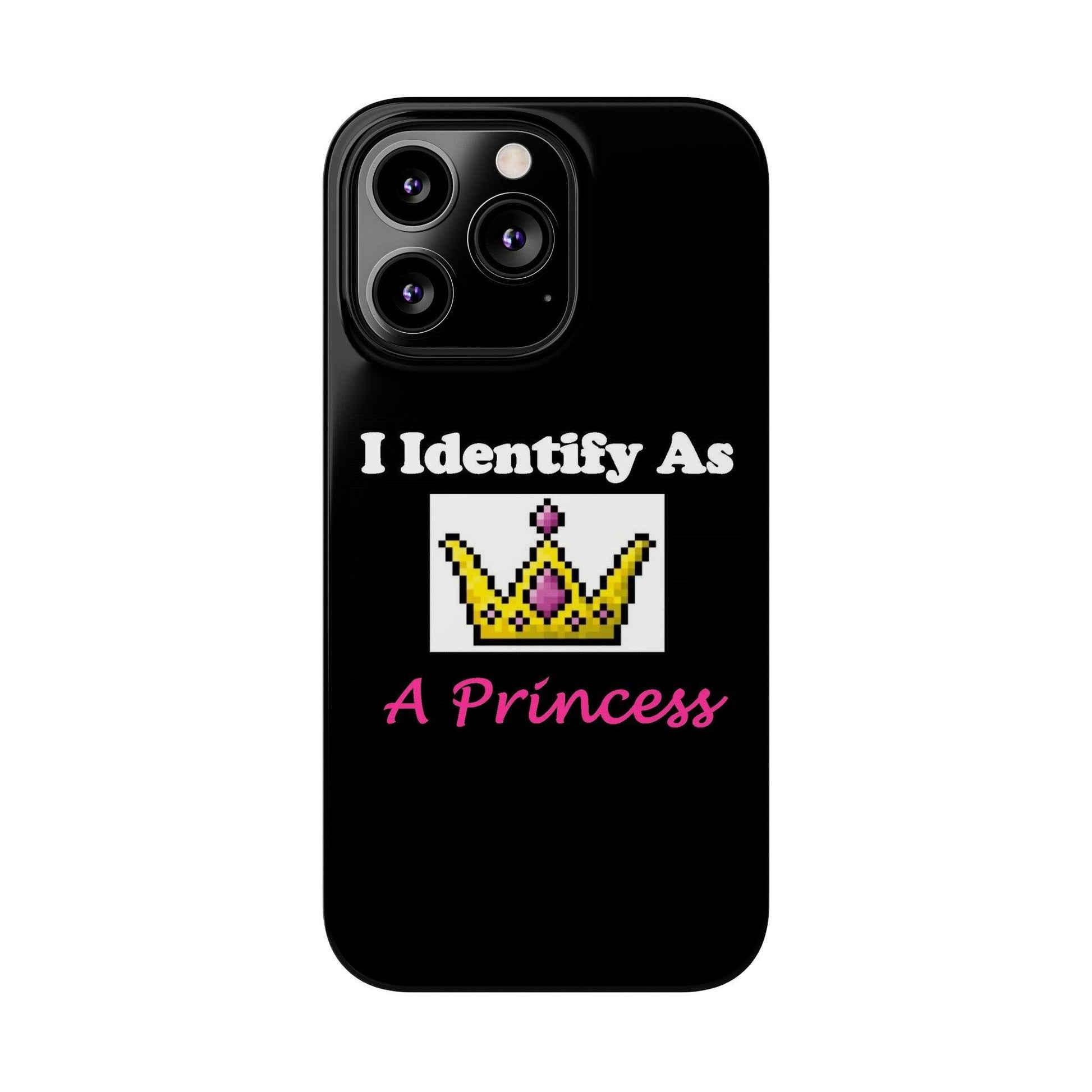 ID Princess (Black) - Slim Phone Cases - Better Mode