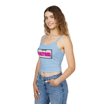 CRZYGIRL - Women's Spaghetti Strap Tank Top