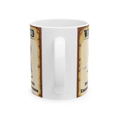 Wanted Poster Ceramic Mug - Maltese