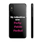 Perky (Black) - Slim Phone Cases - Better Mode