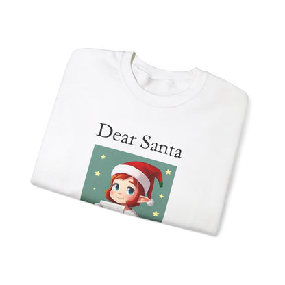 Christmas - Dear Santa 2 - Unisex Heavy Blend™ Crewneck Sweatshirt - Better Mode