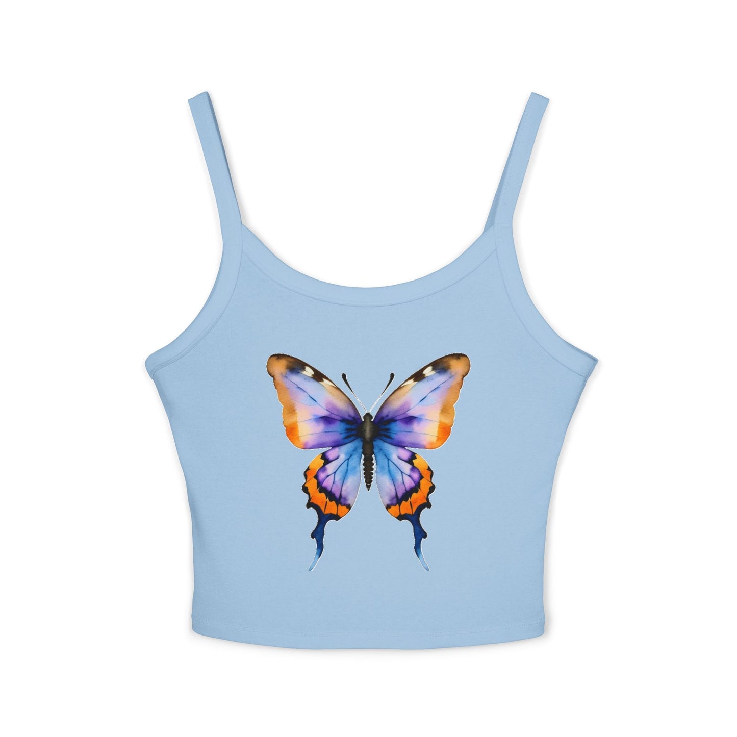 Butterfly - Women's Spaghetti Strap Tank Top