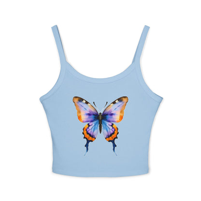 Butterfly - Women's Spaghetti Strap Tank Top