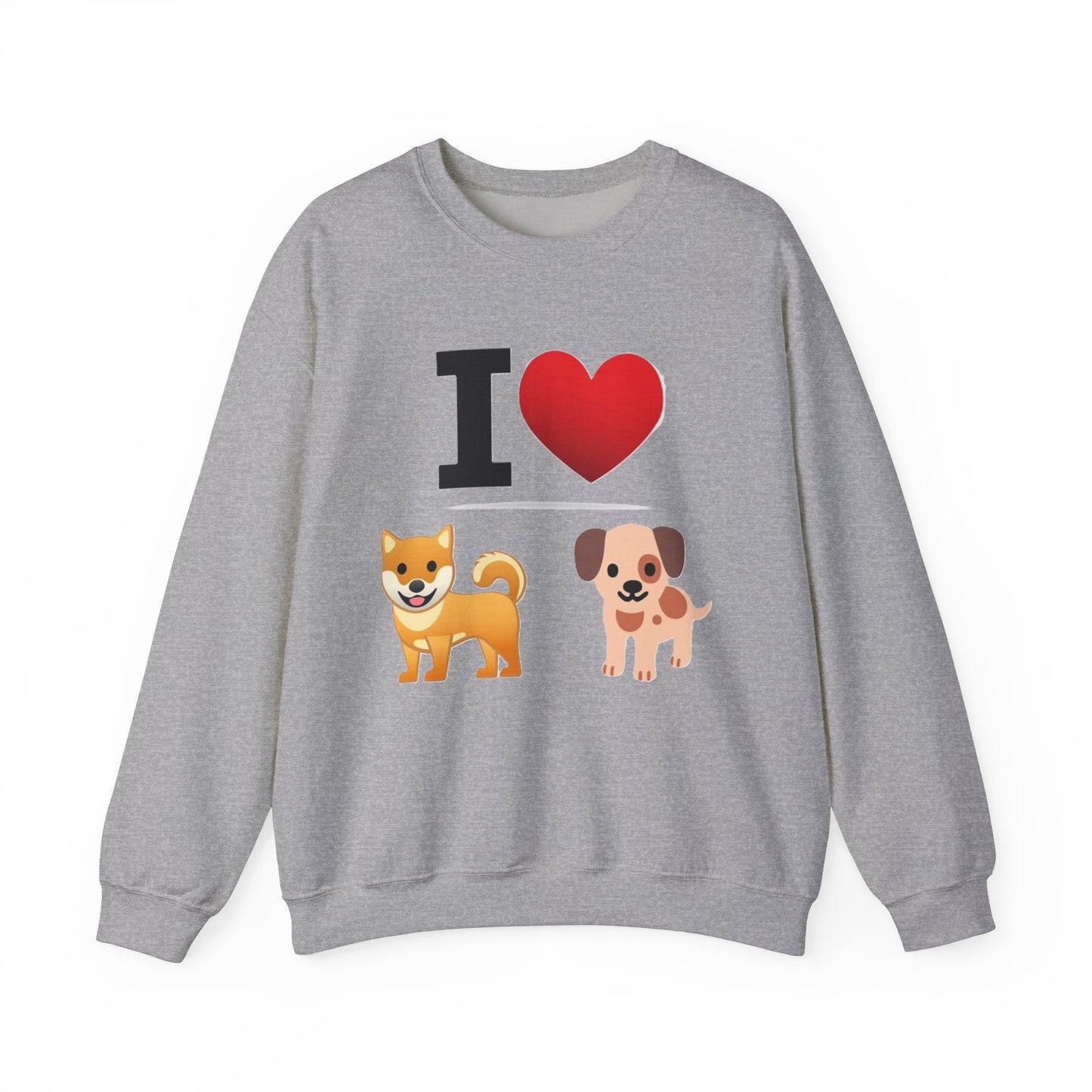 I Heart Dogs - Crewneck Sweatshirt