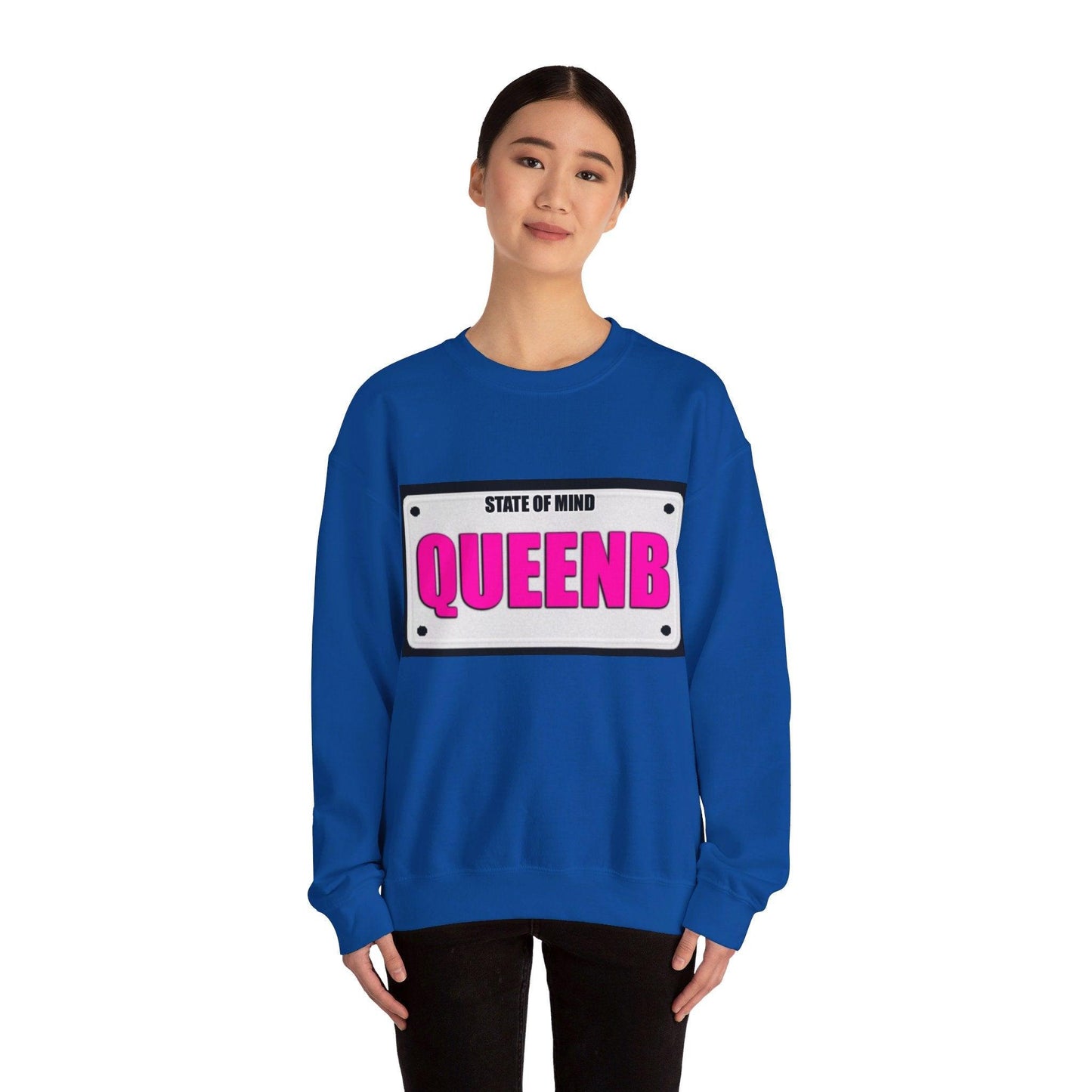 State Of Mind - QUEENB - Unisex Heavy Blend™ Crewneck Sweatshirt