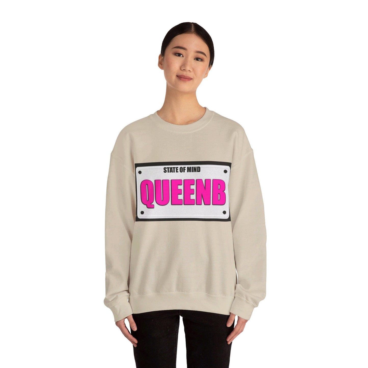 State Of Mind - QUEENB - Unisex Heavy Blend™ Crewneck Sweatshirt