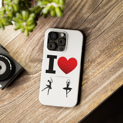 I Heart Dance - Slim Phone Cases