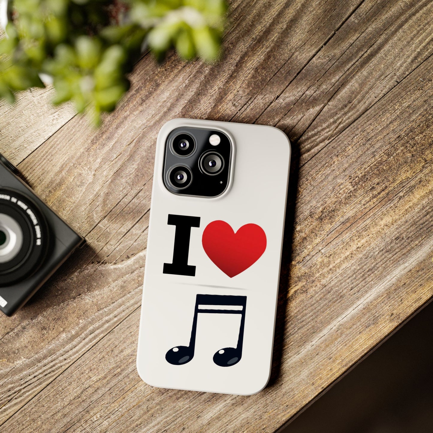 I Heart Music - Slim Phone Cases