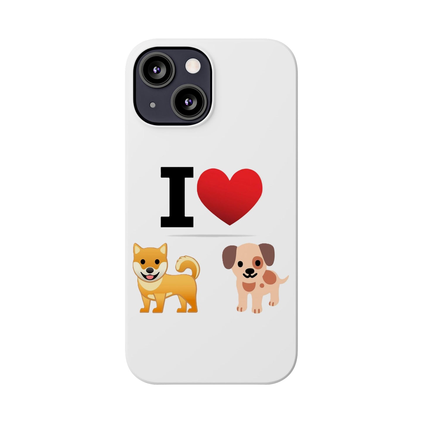 I Heart Dogs - Slim Phone Cases