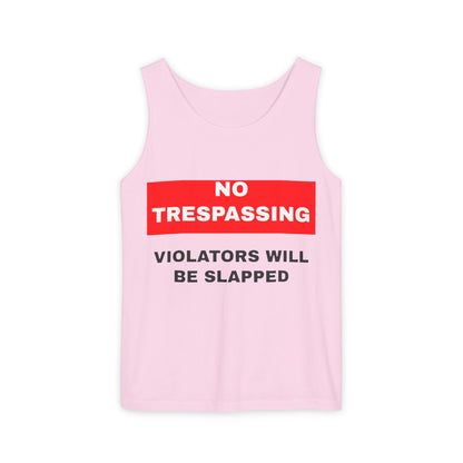 No Trespassing Tank Top