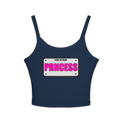 PRINCESS - Women's Spaghetti Strap Tank Top