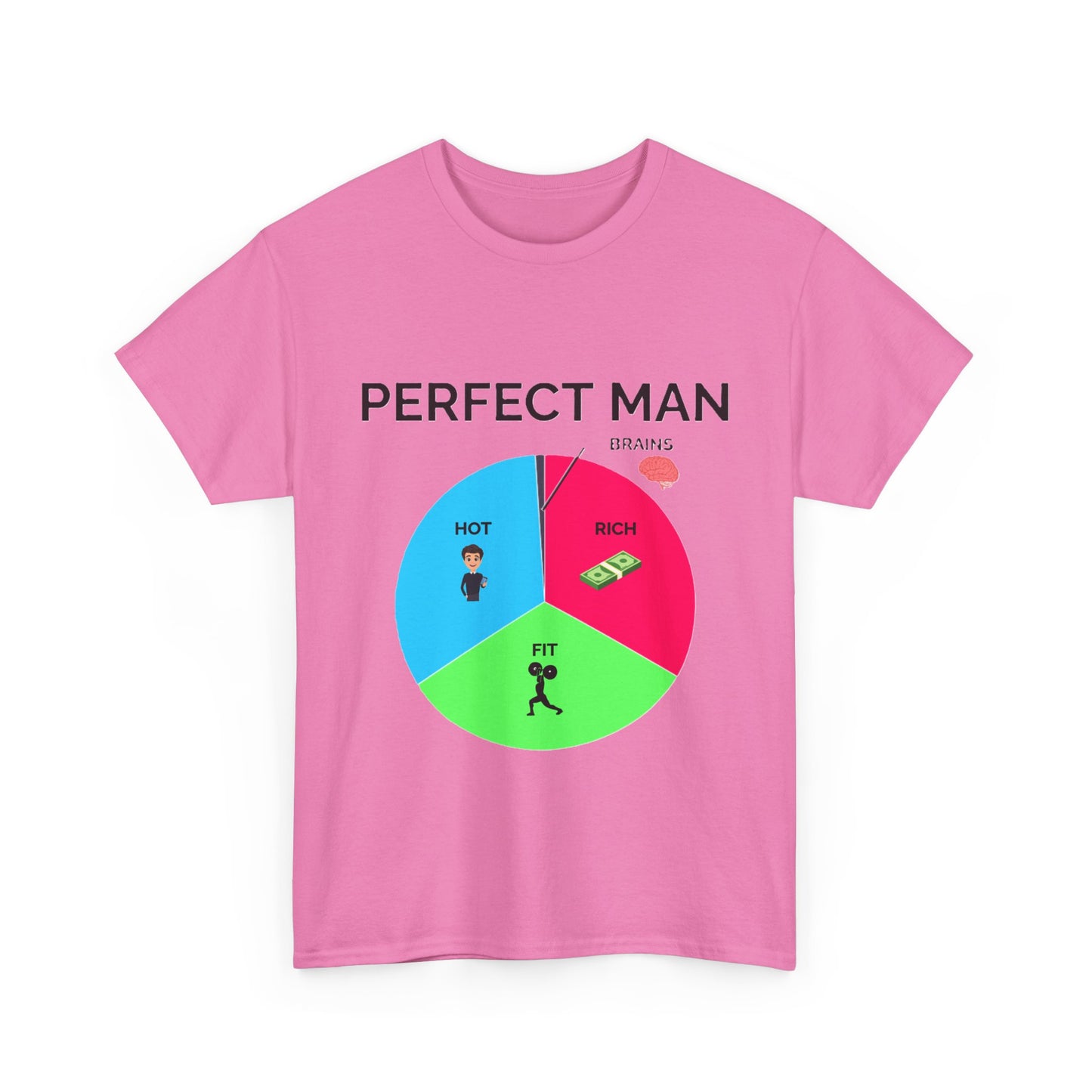 Perfect Man Pie Chart T-Shirt