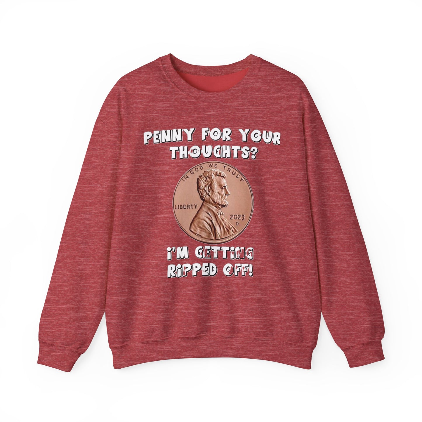 Penny...Thoughts - Crewneck Sweatshirt