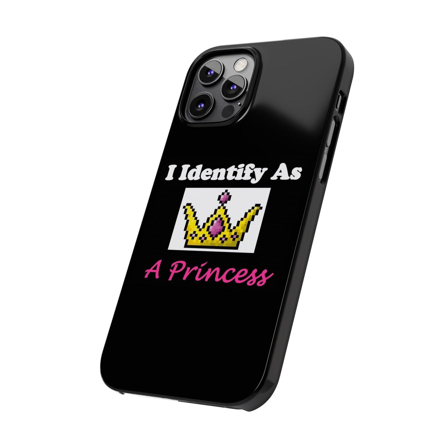 ID Princess (Black) - Slim Phone Cases - Better Mode