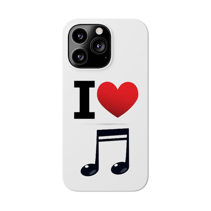 I Heart Music - Slim Phone Cases