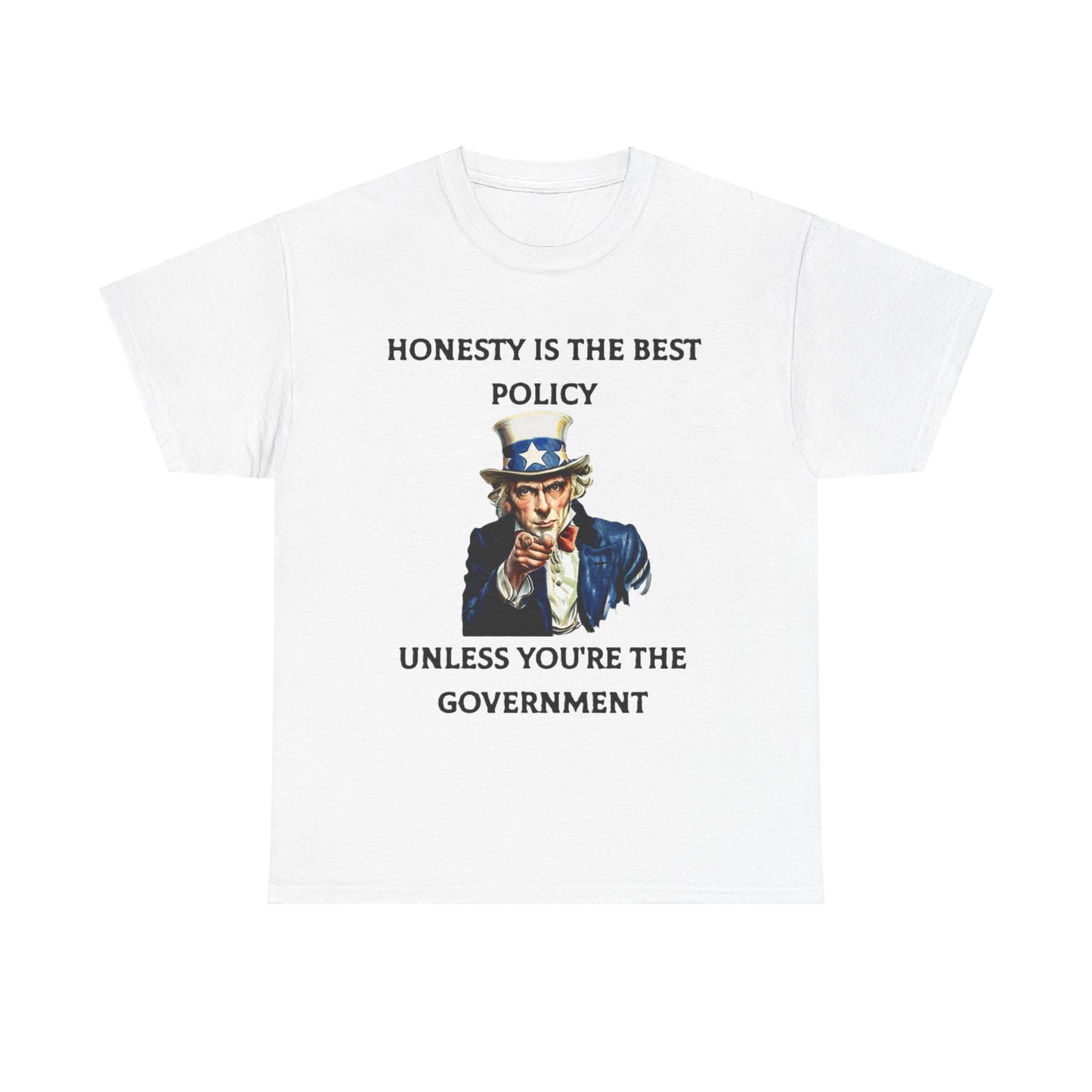 Honesty Policy - Unisex Heavy Cotton T-Shirt