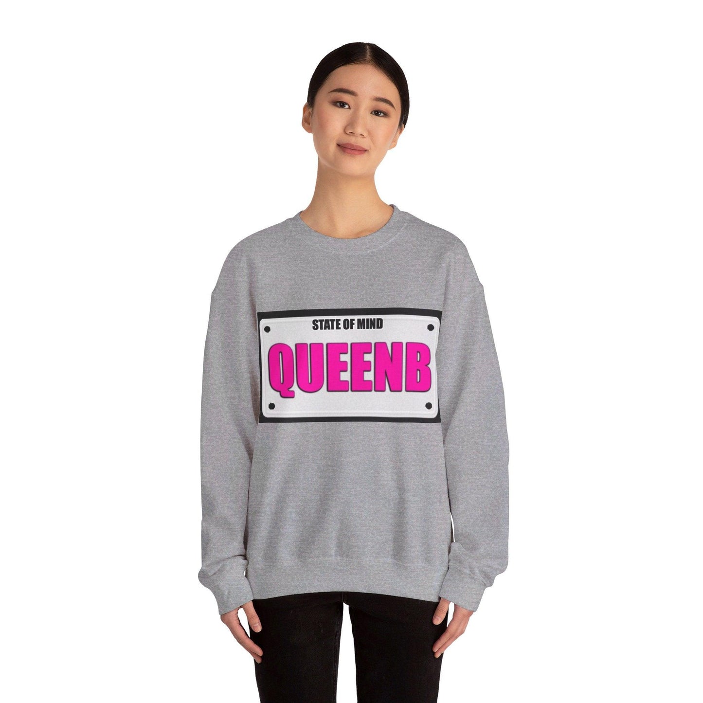 State Of Mind - QUEENB - Unisex Heavy Blend™ Crewneck Sweatshirt