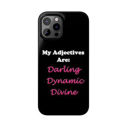 Darling (Black) - Slim Phone Cases - Better Mode