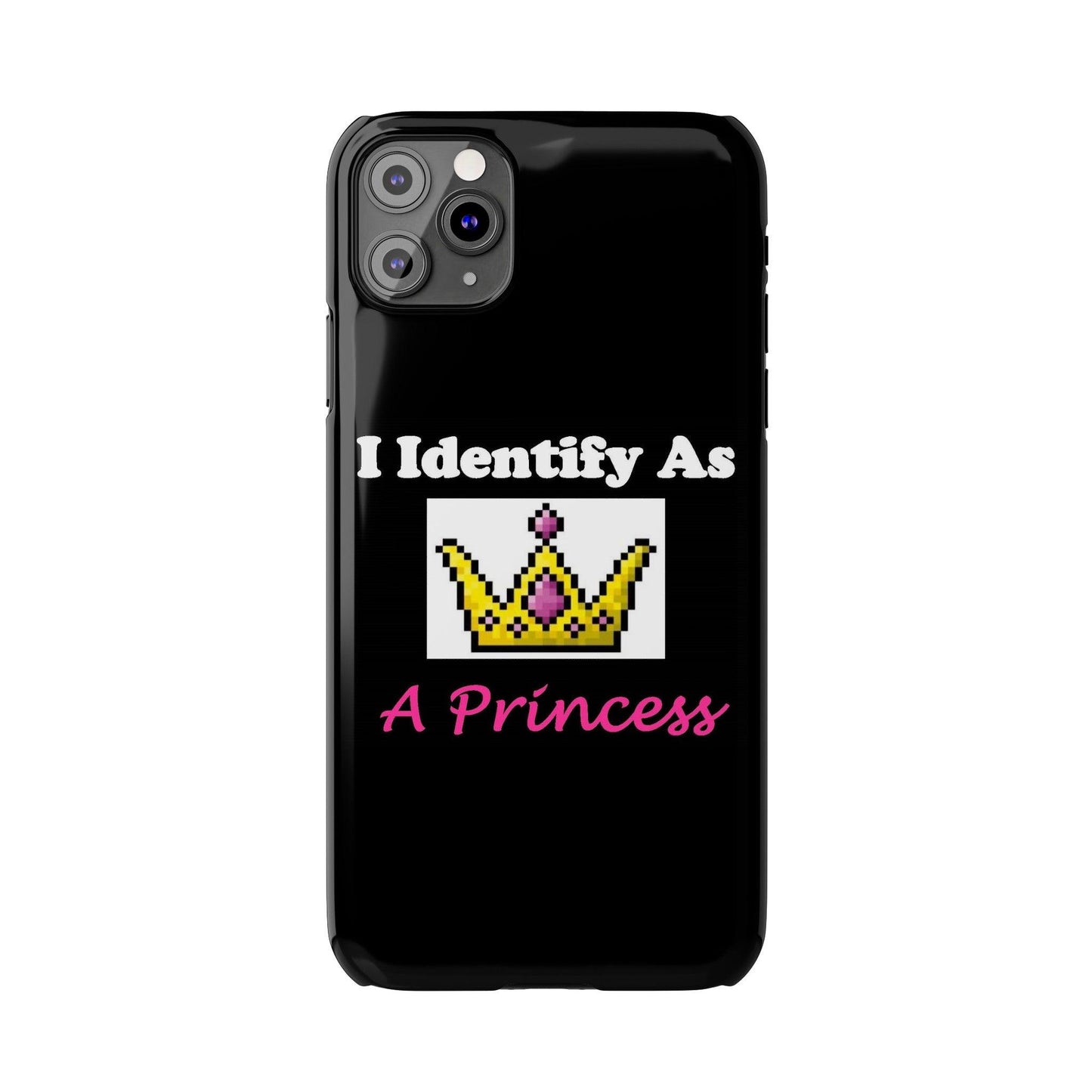 ID Princess (Black) - Slim Phone Cases - Better Mode