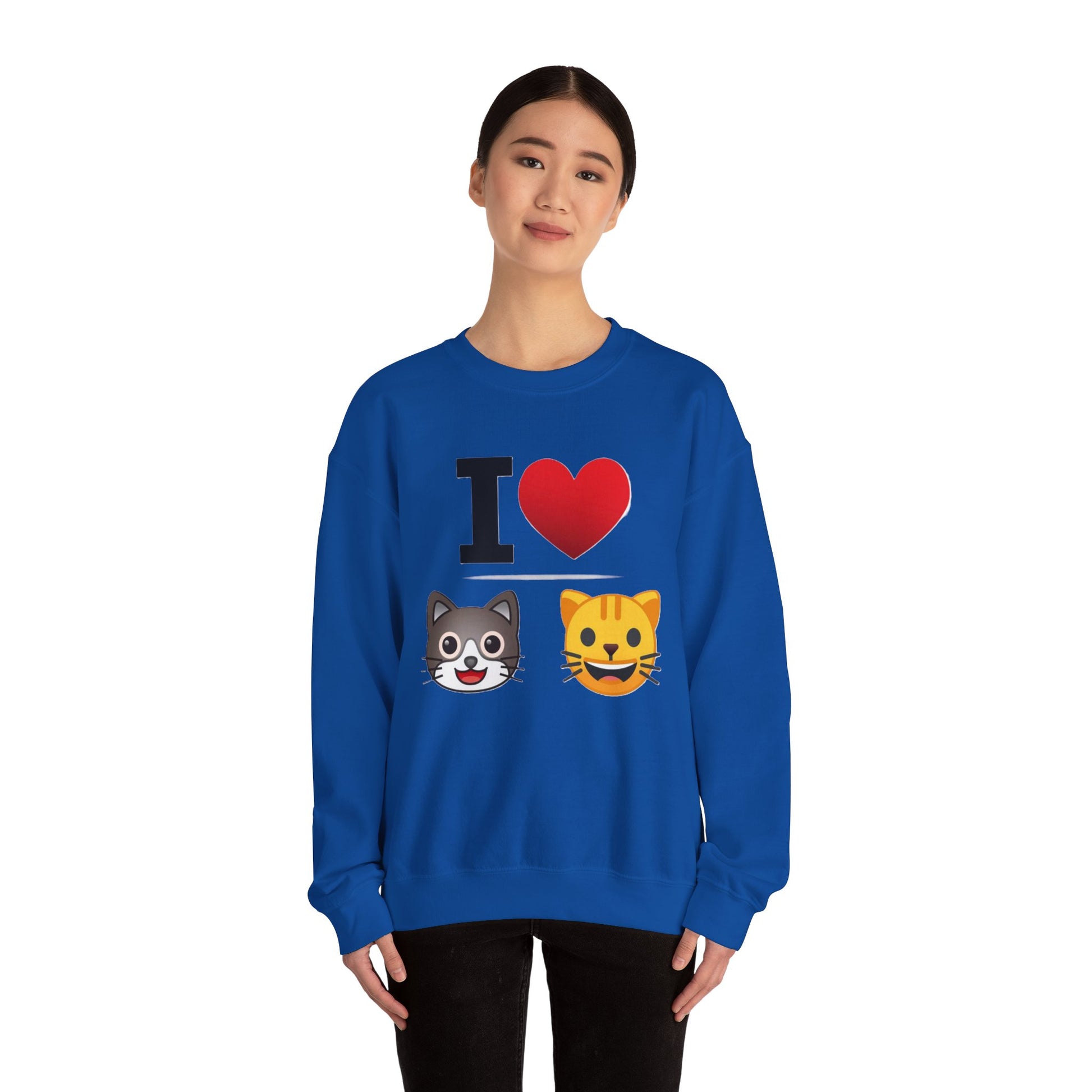 I Heart Cats - Crewneck Sweatshirt - Better Mode