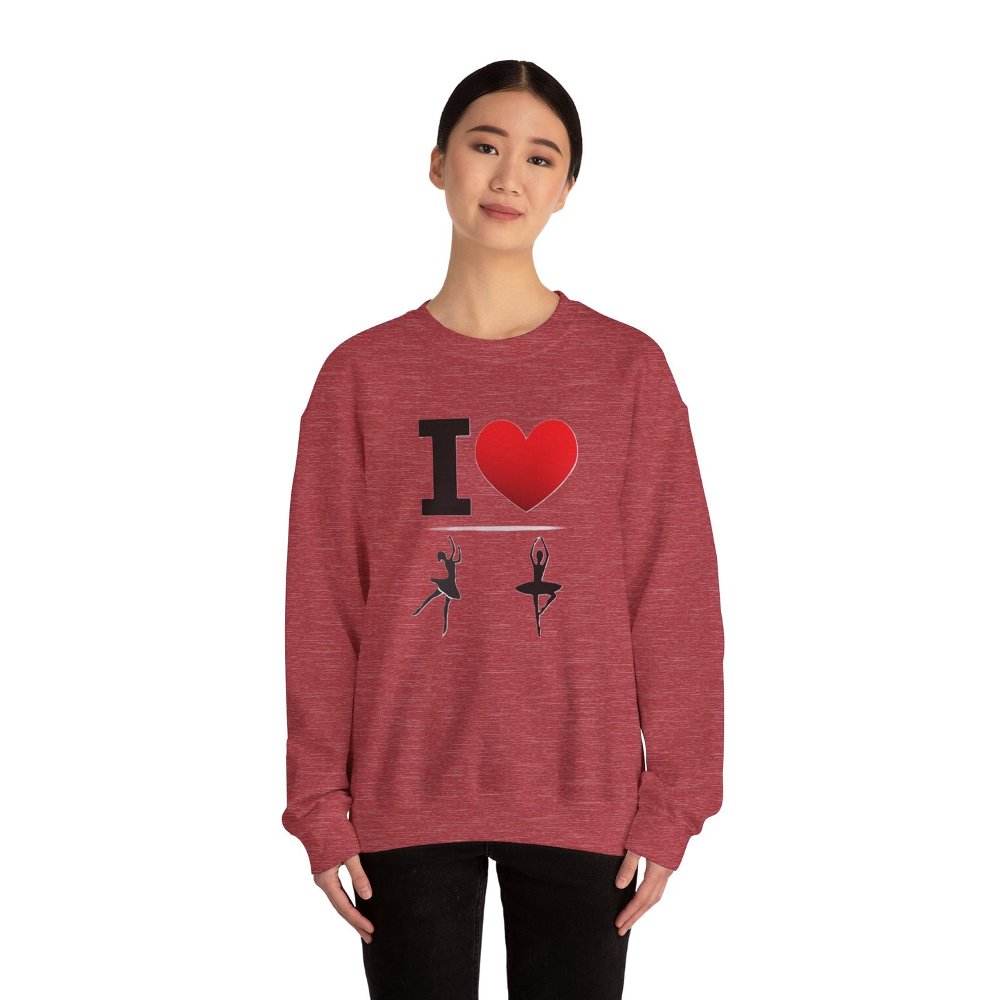 I Heart Dance - Crewneck Sweatshirt