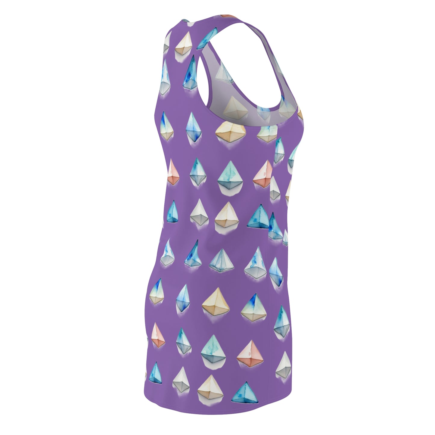 Triangle Pattern Racerback Dress