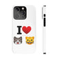 I Heart Cats - Slim Phone Cases