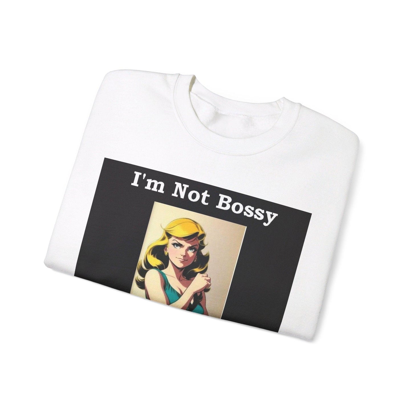 Bossy - Unisex Heavy Blend™ Crewneck Sweatshirt