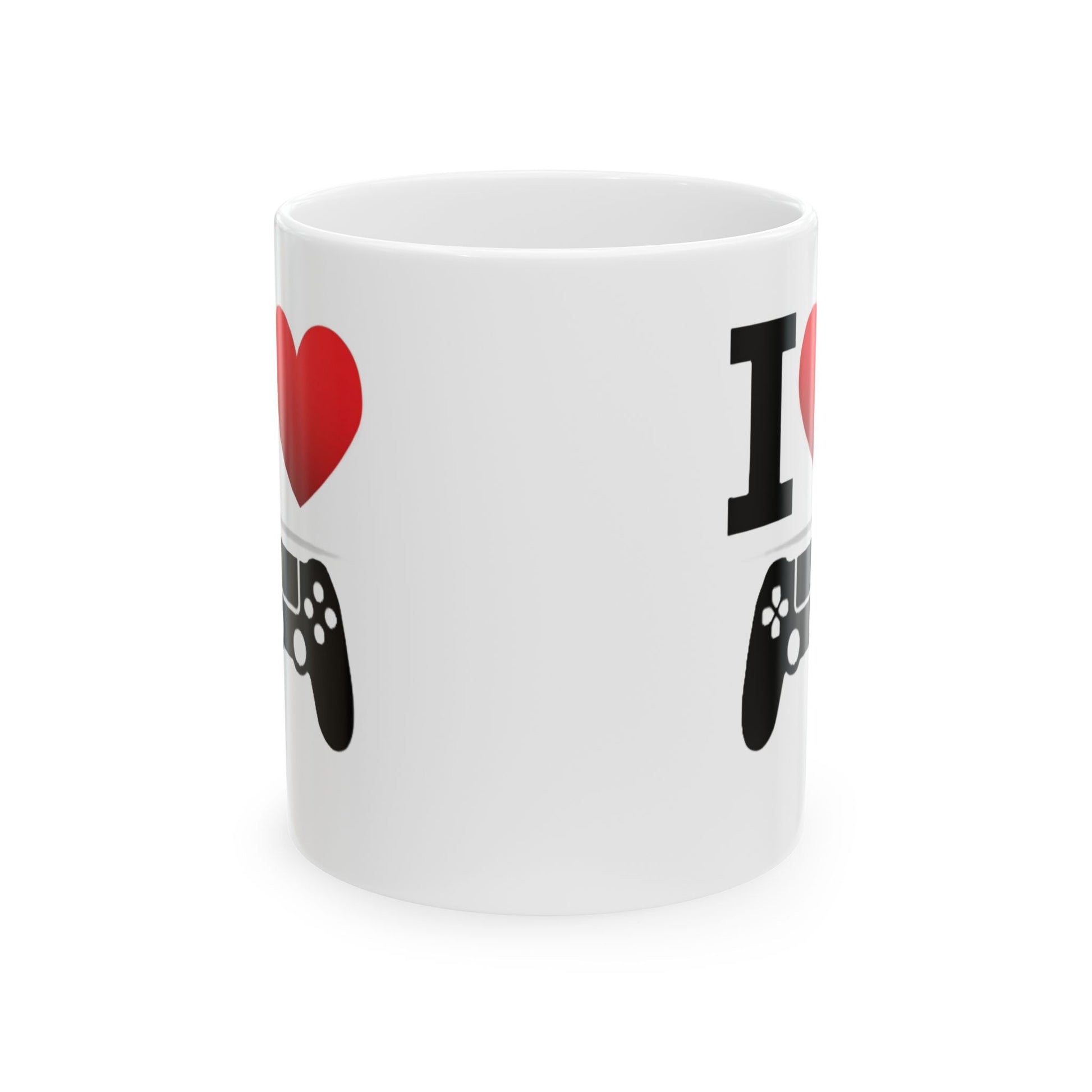 I Heart Gaming - Ceramic Mug, (11oz, 15oz) - Better Mode