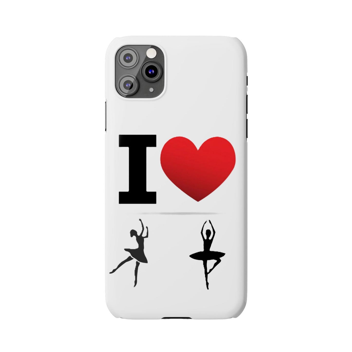 I Heart Dance - Slim Phone Cases