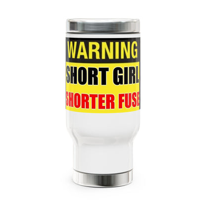 Short Girl Stainless Steel Travel Mug