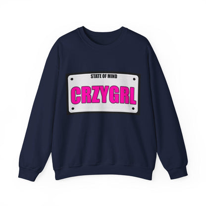 State Of Mind - CRZYGRL - Unisex Heavy Blend™ Crewneck Sweatshirt